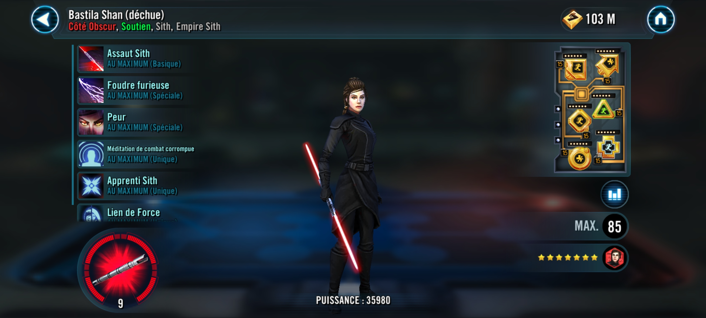 Bastila fallen